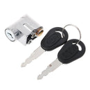 Universal With 2 Keys Battery Box Lock E-Bike Power Switch Electric Bicycle
