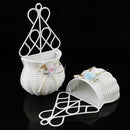 Home Plastic Garden Vase Flower Basket Sundries Organizer Hanging Planter