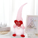 Valentines Day Gnomes - Cute Plush Love Faceless Gnomes for Party (A Male)