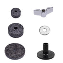 Musical Drum Kit Cymbal Felt Pads Casing Pipe Butterfly Nut Shim Tools Set