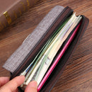 Waterproof Oxford Cloth Purse Men Sport Belt Wallet Card Clutch Bag (Grey)