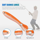 Fishing Lures Jerk Shad Bait Soft Plastic Swimbait for Bass Fishing Pack of