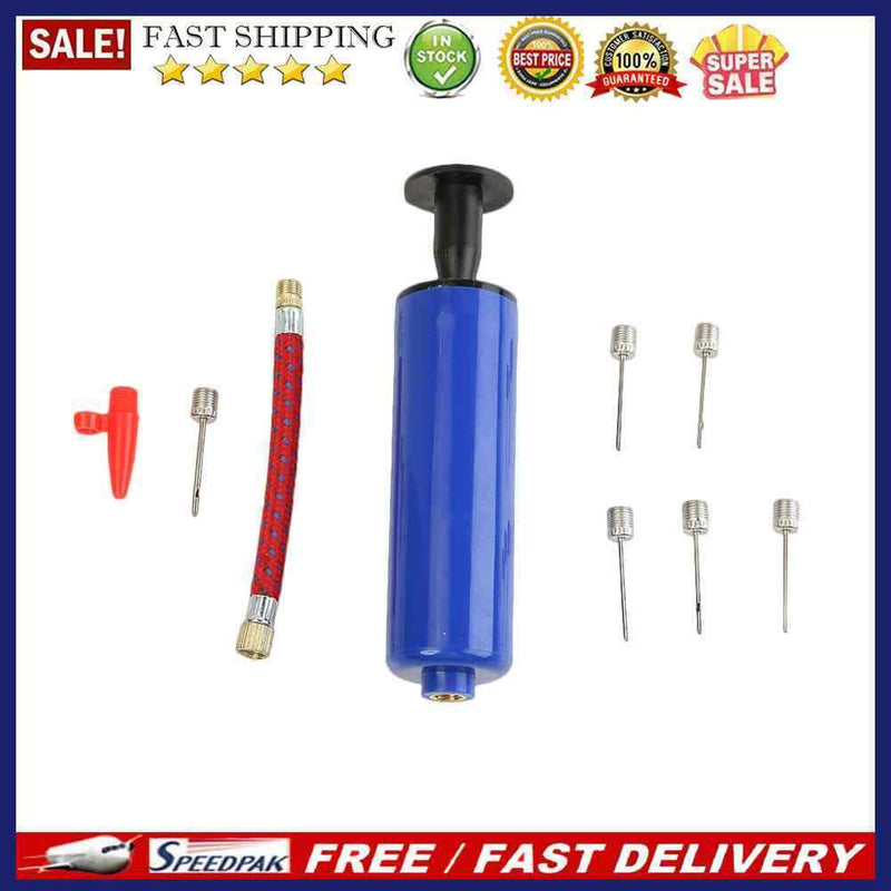 10pcs/set Multifunctional 6 inch Bicycle Tire Ball Pump Portable Air Inflator