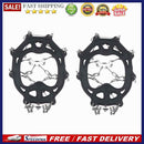 19 Teeth Crampons Anti Slip Outdoor Climbing Walk Traction Cleats Ice Snow Gr