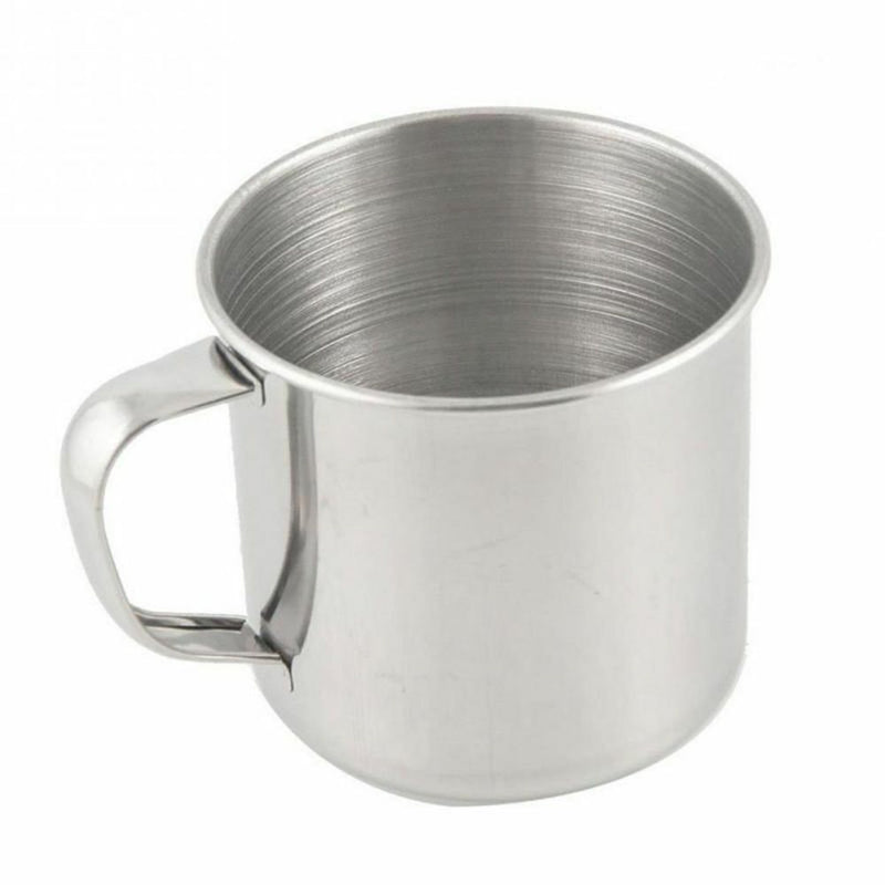 Drinking Tumbler Pint Metal Portable Cup Stainless Steel Coffee Mug Camping