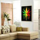 DIY Color Maple Leaf Full Kit Ornaments 5D Drill Diamond Round Mosaic Painting