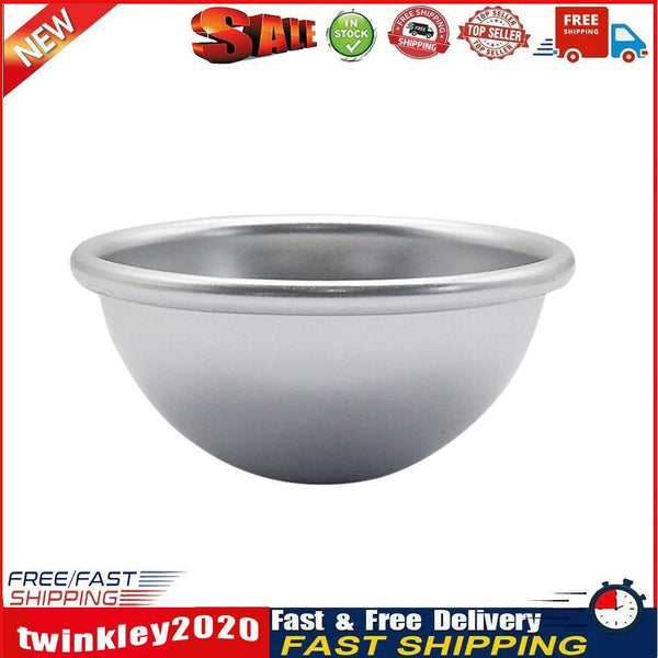 Semicircular Bath Bomb Mold Salt Ball Baking DIY Metal Mould? (5.5x2.5cm) Newly