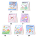 Daily Scheduler Yearly Agenda Cute Desk Calendar Mini Desktop Ornaments