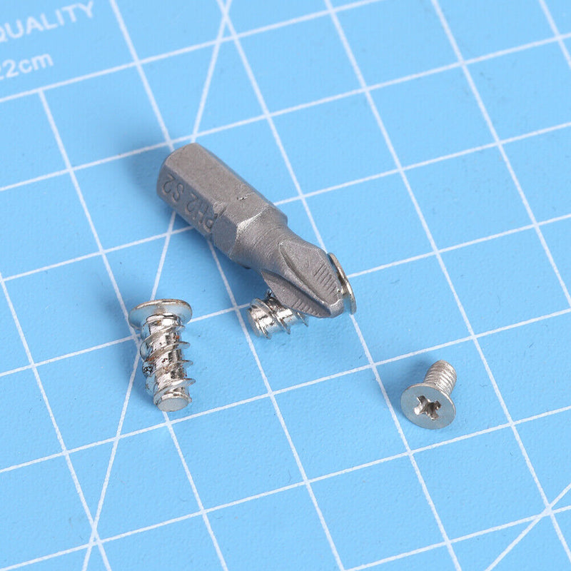 25mm Magnetic Anti Slip Long Reach Electric Screwdriver PH2 S2 Bits (10pcs)