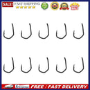 10pcs Fishing Hooks Set V-Curve Sharp Barbed Carp Hooks Fishing Gear Accessor