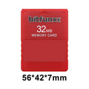 V1.966 Free McBoot 32MB Memory Cards for Sony PS2 Game Console Card (Red) Newly