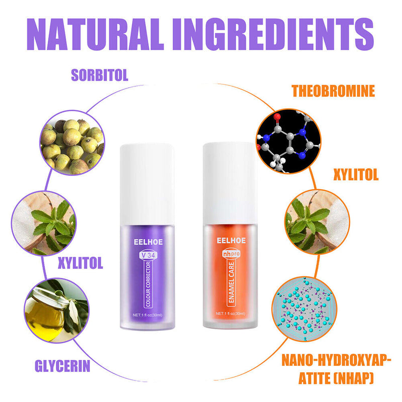 Teeth Whitening Toothpastes Whitening Mousse Oral Care Tools Color Concealer