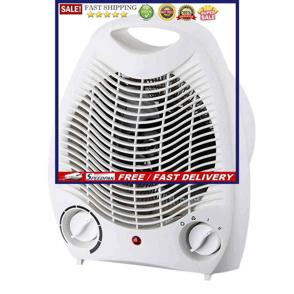 2000W Electric Space Heater Fast Heating Small Heaters Fan with Thermostat