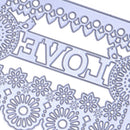 Letter LOVE DIY Cutting Dies Stencils Scrapbook Embossing Craft Album Cards-1937