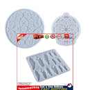 Epoxy Silicone Molds 3 Pack Feather Pendant Dream Catcher Mold (White 01) Newly