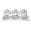 6 Grids Easter Rabbit Shape Silicone Mold Baking Soap Tools DIY Making Mold S8W6