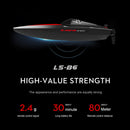 LS/RC B6 4CH Remote Control Radio Ship 2.4G High Speed RC Racing Boat Gift Toys