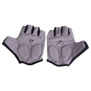 Cycling Bicycle Motorcycle Sport Gel Half Finger Gloves Gray Size S Newly