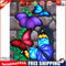 5D DIY Diamond Painting Colorful Butterflies Cross Stitch Embroidery Mosaic