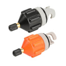 Rowing Boat Air Valve Adaptor Kayak Pump Adapter for SUP Board (Orange)
