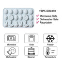 Fondant Moulds Easter Egg and Bunny - 18 Cavities DIY Fondant Cake Making Mol