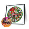 Christmas Wreath Diamond Malkits Partially Specially Shaped Drill (YXC140)