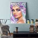 Full Embroidery Stamped European Beauty DIY 11CT Cotton Thread Cross Stitch Kit