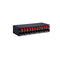 2-IN-4-OUT Amplifier/Speaker Splitter Stereo Audio Switcher Box Selector + Amp