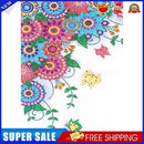 5D Part Special Shaped Drill Diamond Painting Flower Butterfly Kit Wall Art