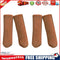 4pcs/set Pure Chair Feet Sock Thickened Table Leg Knitted Cover (Coffee)