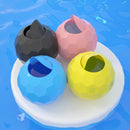 1pc Water Bomb Splash Balls Silicone Pool Reusable Water Balloon (Yellow)