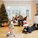 Dog Sweaters - Elk Pattern Turtleneck Pet Knitwear for Small Medium Dogs Cats