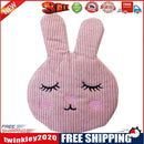 Cute Rabbit Hair Clips Hairpin Women Corduroy Wash Face Hairgrips (Pink)