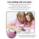 Kids DIY Plastic Hand-knitted Machine Sweater Hat Scarf Socks Sewing Tool Newly