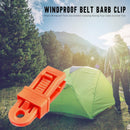 Plastic Windproof Tent Clip Outdoor Survival Hiking Gripper Awning Tarp Cla