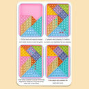Tangram Push Bubbles Decompression Soft Vent Toys Stress Reliever for Children