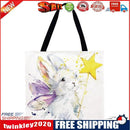 Cute white rabbit Printed Shoulder Shopping Bag Casual Large Tote Handbag