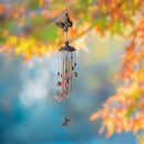Animal Wind Chime Outdoor, Wind Bell Tubes, for Garden, Yard (Butterfly) Newly