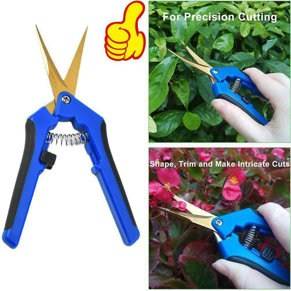 Trimming Scissors Bud Pruning Shears Plant Sharp TriAU10 Best G9G9