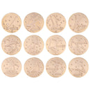 Wax Seal Stamp Twelve Constellations Wax Stamp Head Sealing Tools Without H