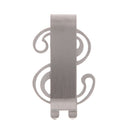 Stainless Steel Dollar Wallet Clip Fashion Simple Name Card Clips Holder