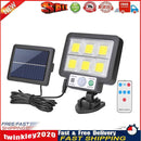 LED Split Solar Wall Light Waterproof Motion Sensor Lamp Street Light (D) Newly