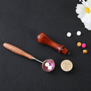 25mm Retro Wax Seal Head Replace Copper Head DIY Decor Craft Tools (37) Newly