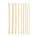 9pcs/set Knitting Needle Home Bamboo Wood Crochet Needles Weaving Sewing Tools