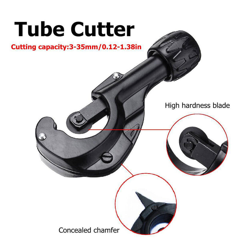 Pipe Cutter 3-35mm Alloy Steel Blade Tube Shear for Copper Aluminum Hose Newly