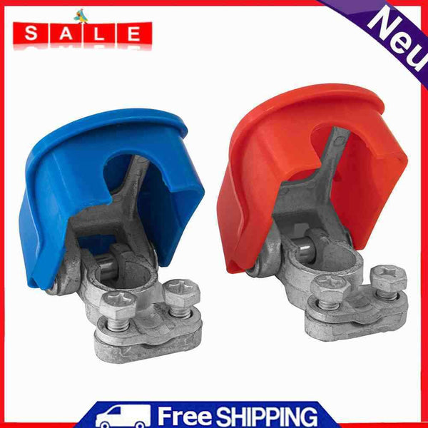 2pcs Universal Storage Battery Connector Quick Release Auto Car Terminals Clamps