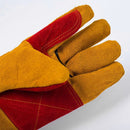 Fire Resistant Welding Gauntlets Soldering Accessory Works Gloves Welding Glove