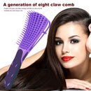 Portable Wide Teeth Scalp Massage Comb Hairdressing Combs for Wet/Thick Hair
