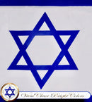 of David 90*150cm The United States Outdoors Sewn Stripes Israel Flag Banners