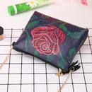DIY Special Shaped Diamond Painting Leather Clutch Chain Shoulder Crossbody Bag